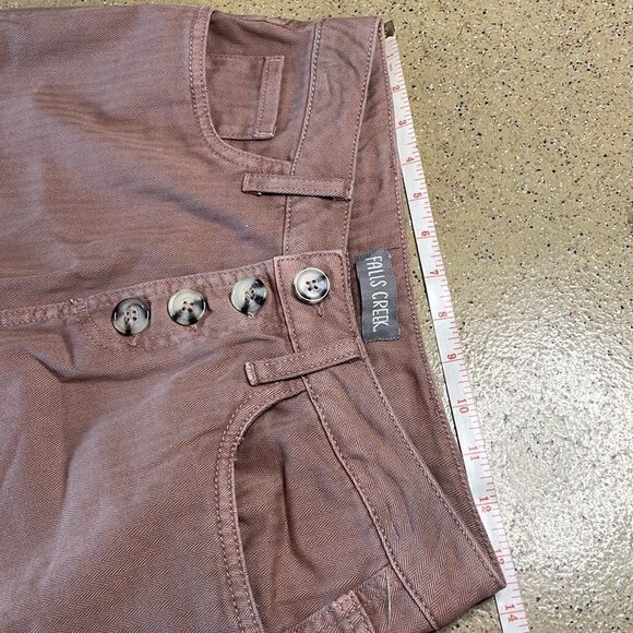 NEW Straight Leg Pants w Exposed Button Fly sz 4 - Picture 14 of 16